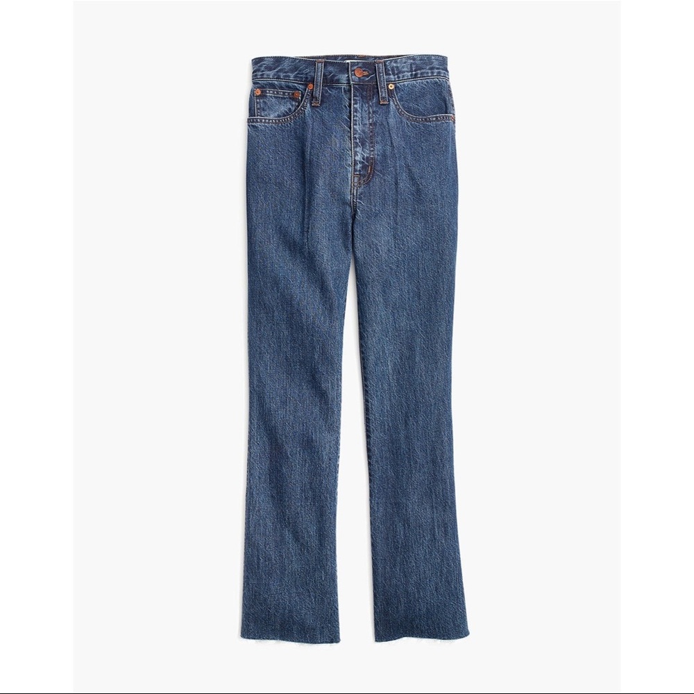 NWT Madewell Rigid Demi-Boot Crop Jeans - Picture 4 of 7